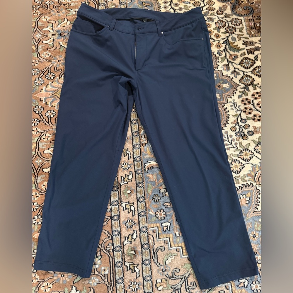 Lululemon navy blue ABC 5 pocket pant